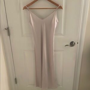 Aritzia Wilfred only slip dress size small in vin gris